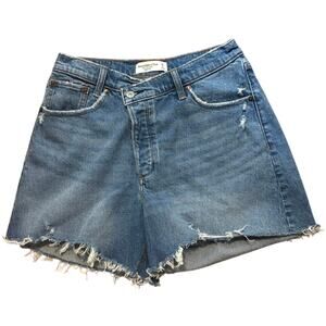 Abercrombie & Fitch The Dad Short High Rise Curve Love Size 28/6